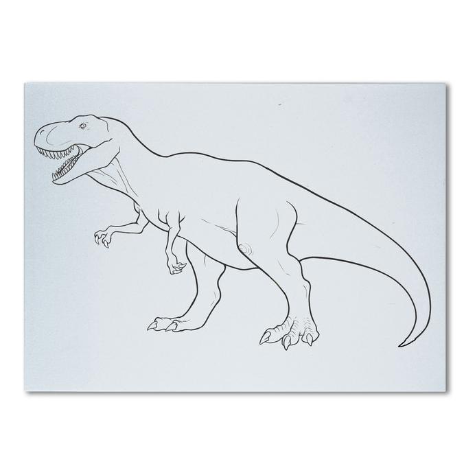 

Kanvas Lukis Gambar / Mewarnai Dinosaurus