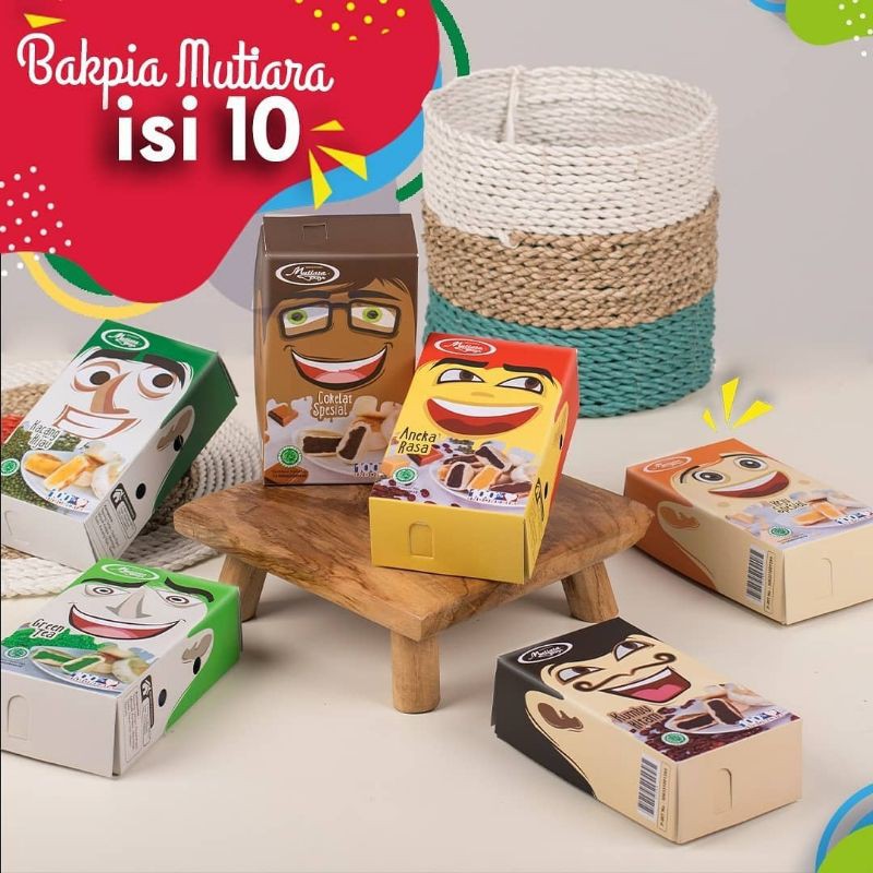 

Bakpia Mutiara Isi 10 Oleh Oleh Khas Jogja