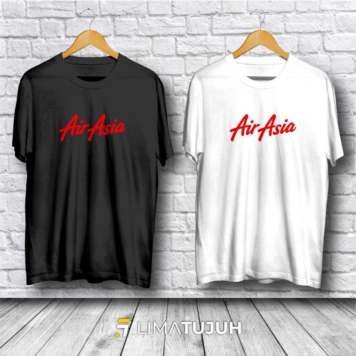 Kaos Air Asia Logo Baju Distro