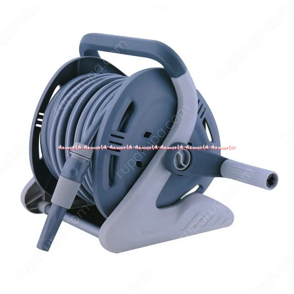 Krisgarden Hose Reel Set 20meter Selang Dengan Penggulung Air Kris Garden Selang Semprot Tanaman Gulung