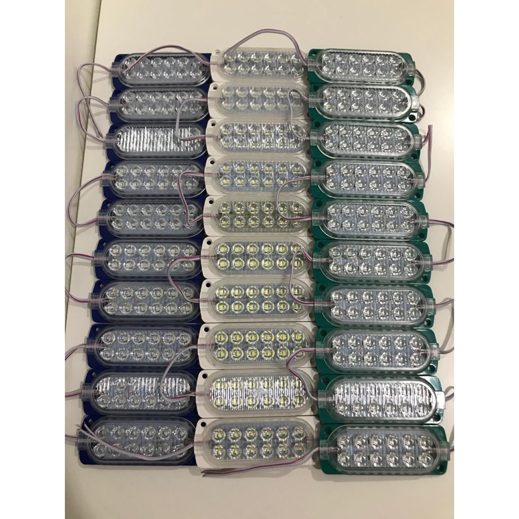 Lampu LED 12 Mata 12 Volt / LED Modul 12 Mata 7W 12V