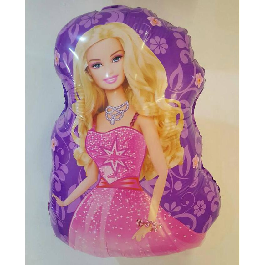 Balon Foil Barbie / Balon Foil Karakter 50cm by Esslshop