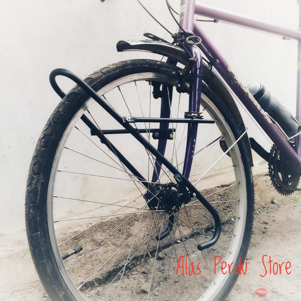 FRONT PANNIER RACK SEPEDA FEDERAL KLASIK VINTAGE TOURING