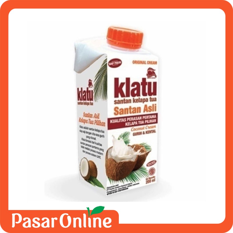 

Klatu Santan Kelapa Tua - 200 ml