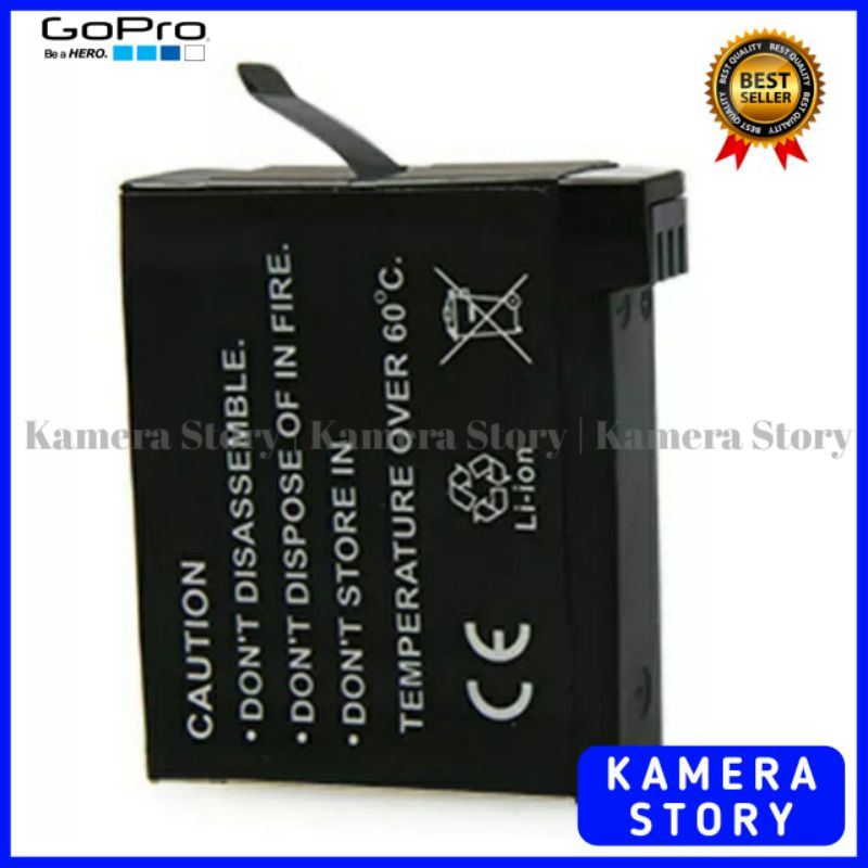 Promo Baterai GoPro Hero 4 Silver Action Cam Battery Replacement GoPro Hero 4 Black