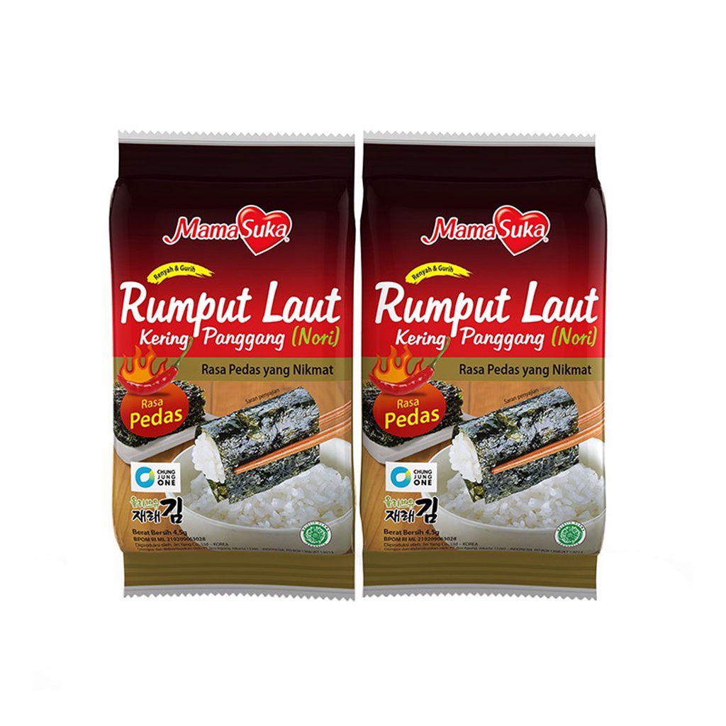 

Mamasuka Rumput Laut Spicy 9gram