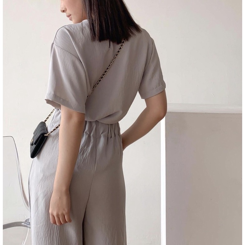 BIANCA 2 IN 1 SET - SETELAN WANITA KANTOR KOREA ( LONG PANTS ) SETELAN FORMAL KANTOR - PAKAIAN WANITA KANTORAN KOREA POLOS - HADIAH / KADO ULTAH CEWEK