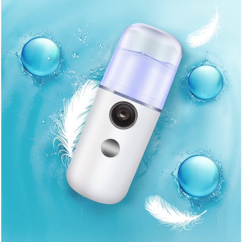 Nano Spray Portable Mist Sprayer Mini USB Humidifier Wajah 30ml