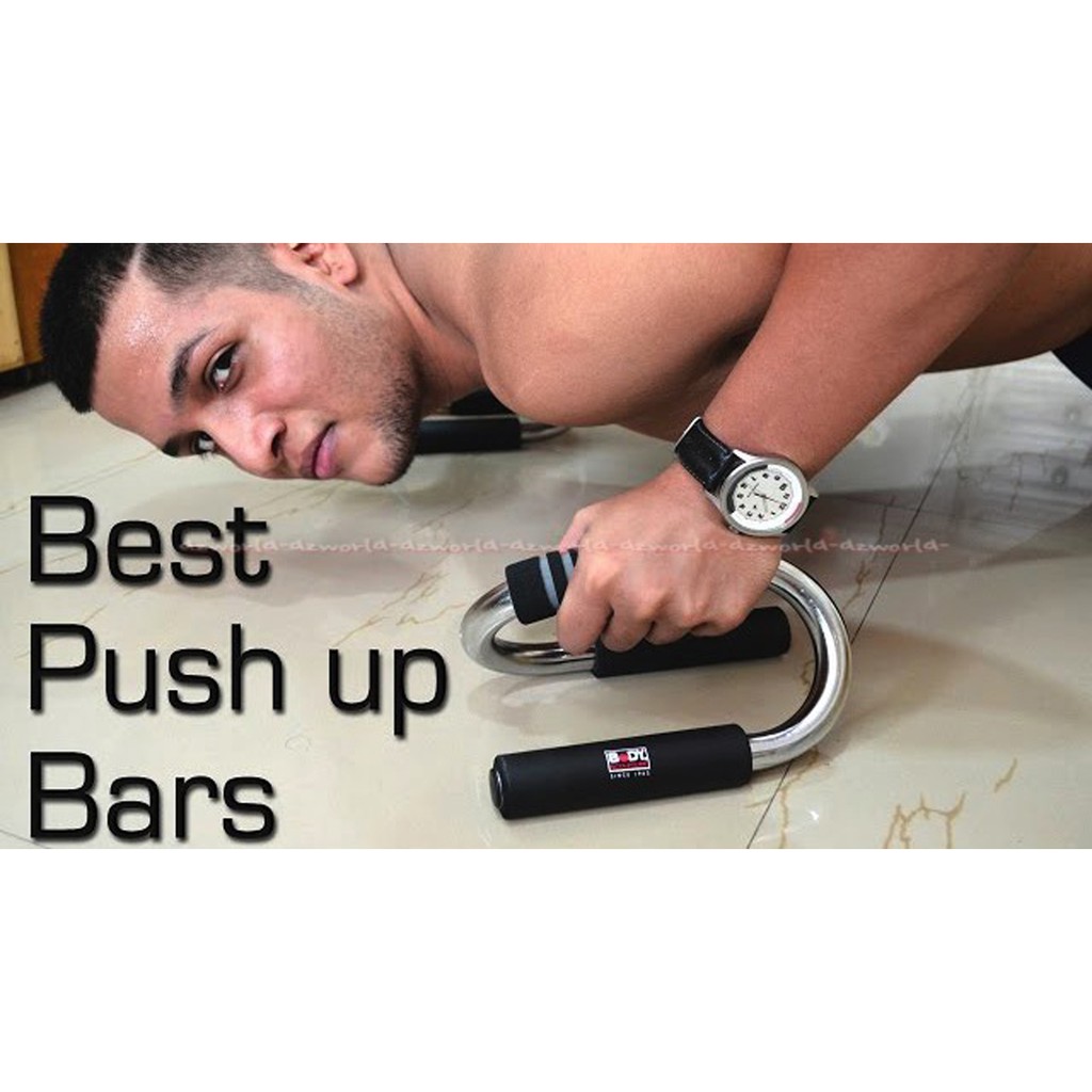 Body Sculpture Push-Up Bar Alat Olahraga Untuk Melatih Otot Tangan Dan Dada