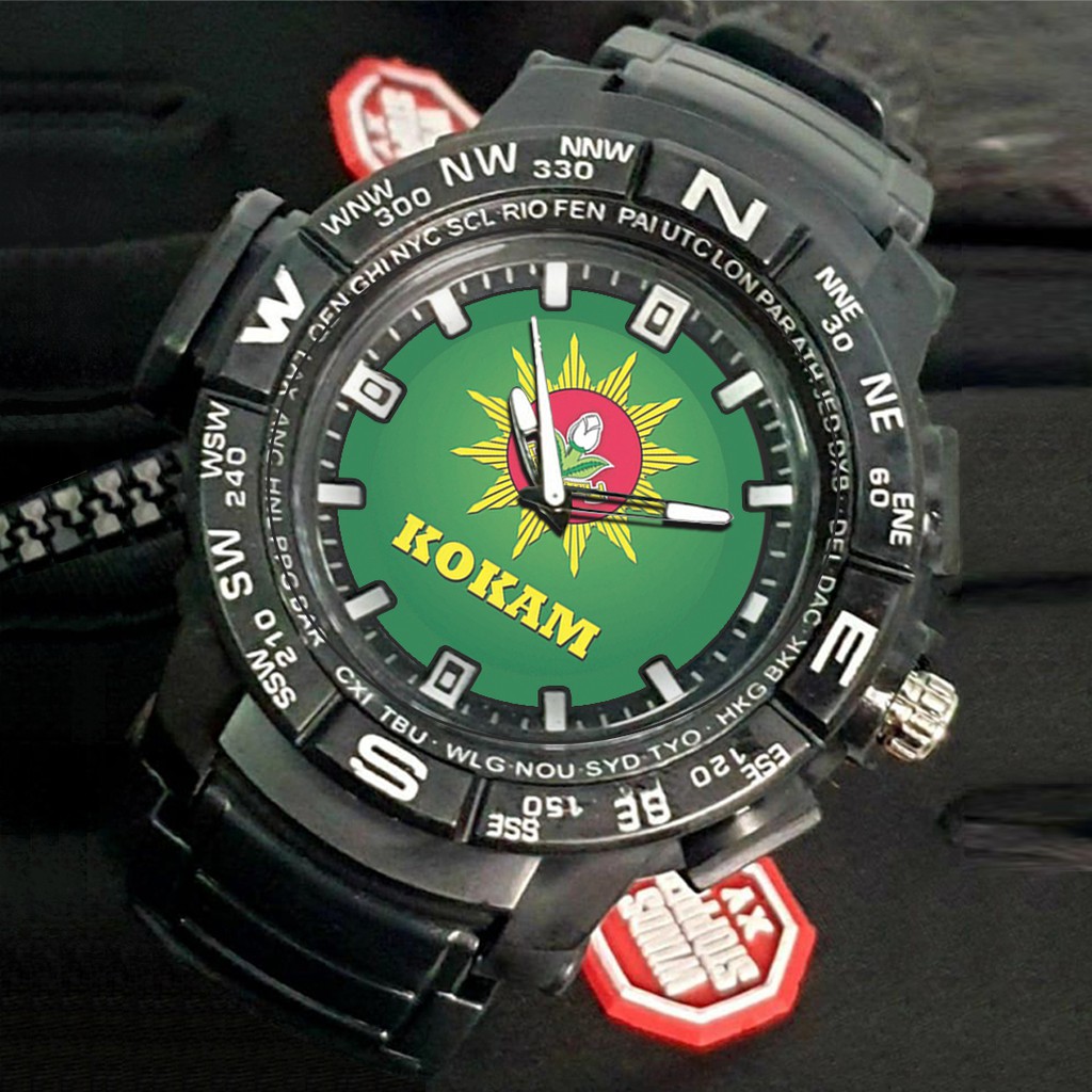 (EXCLUSIVE) Jam Tangan KOKAM MUHAMMADIYAH Sport Bagus