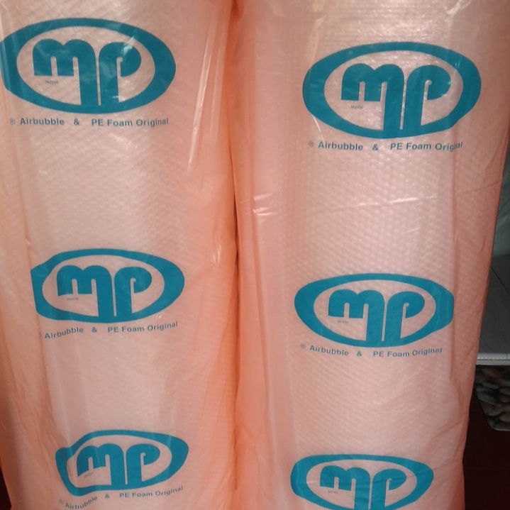 

Bubble wrap mp bungkus orange 125cm x50m / buble wrap mp bungkus orange