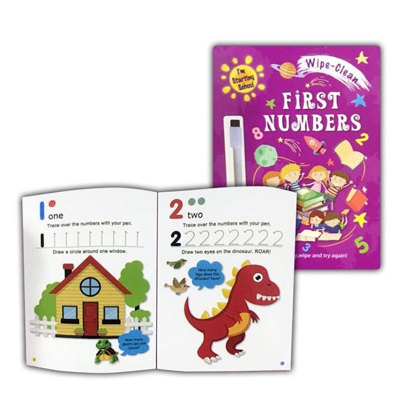 

Buku Edukasi Wipe Clean Learning First Number