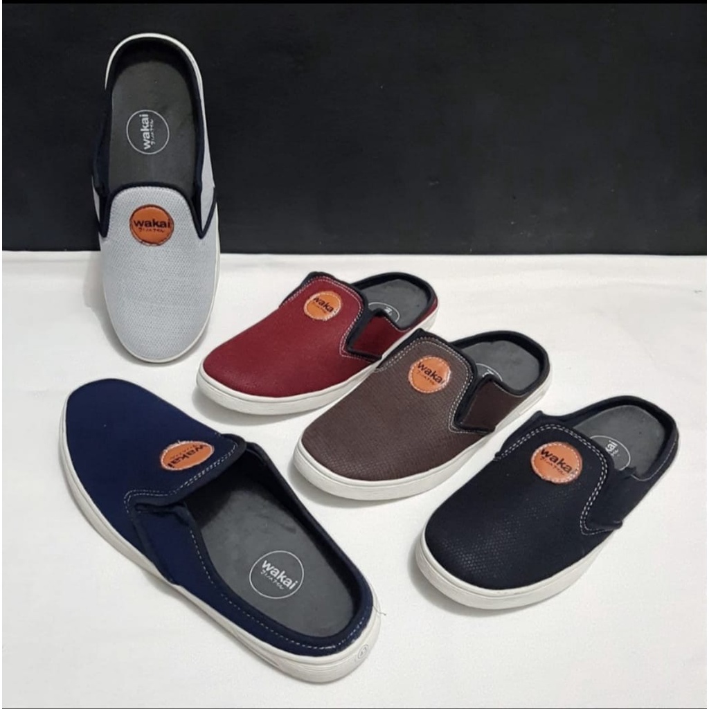 Sepatu Bapau Pria/ Sepatu Santai Pria Model Wakai 2022