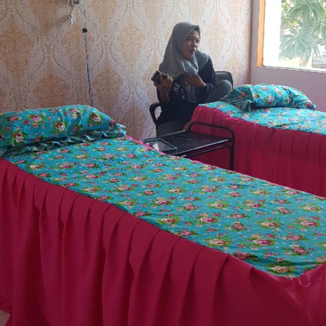 sprei bed facial Bed facial/sarung bed facial/bed facial