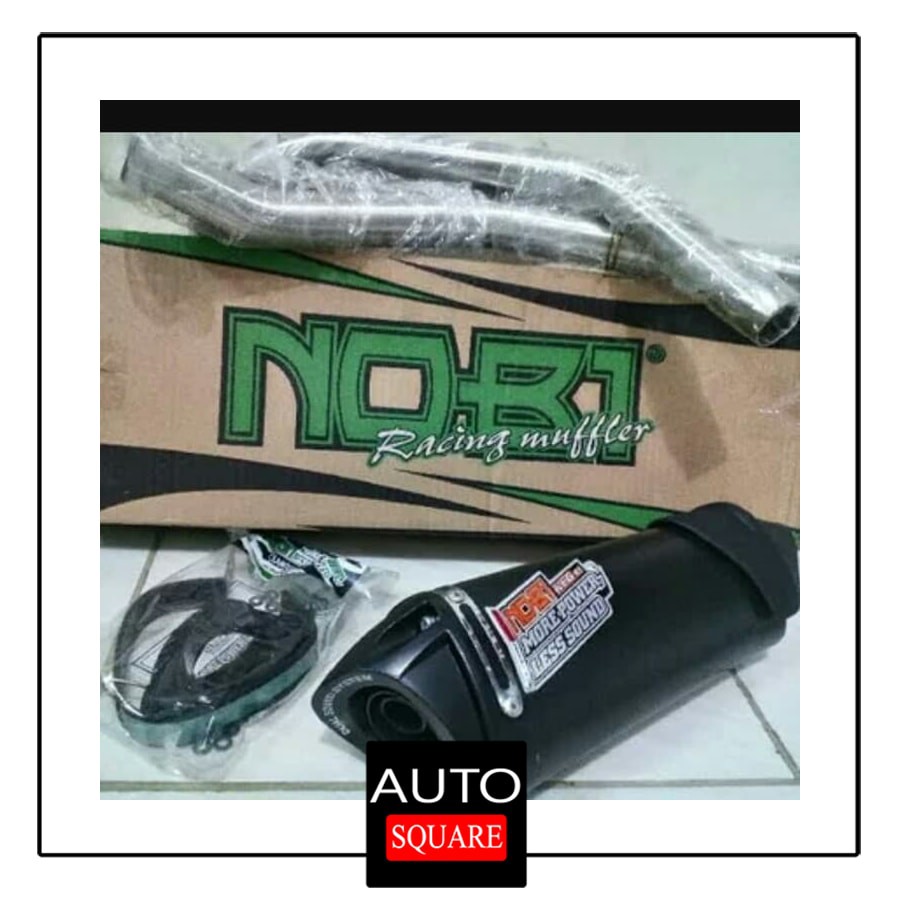 (PROMO) KNALPOT RECING NOBI NEO SS MOTOR MATIC HONDA BEAT NEW FI