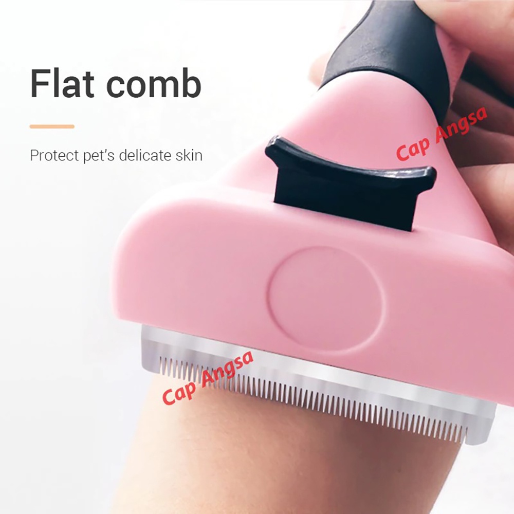 SISIR CUKUR HEWAN ANJING KUCING KNIFE SHEDDING TRIMMER KNOT COMB BRUSH GROMING DOG CAT HAIR REMOVER