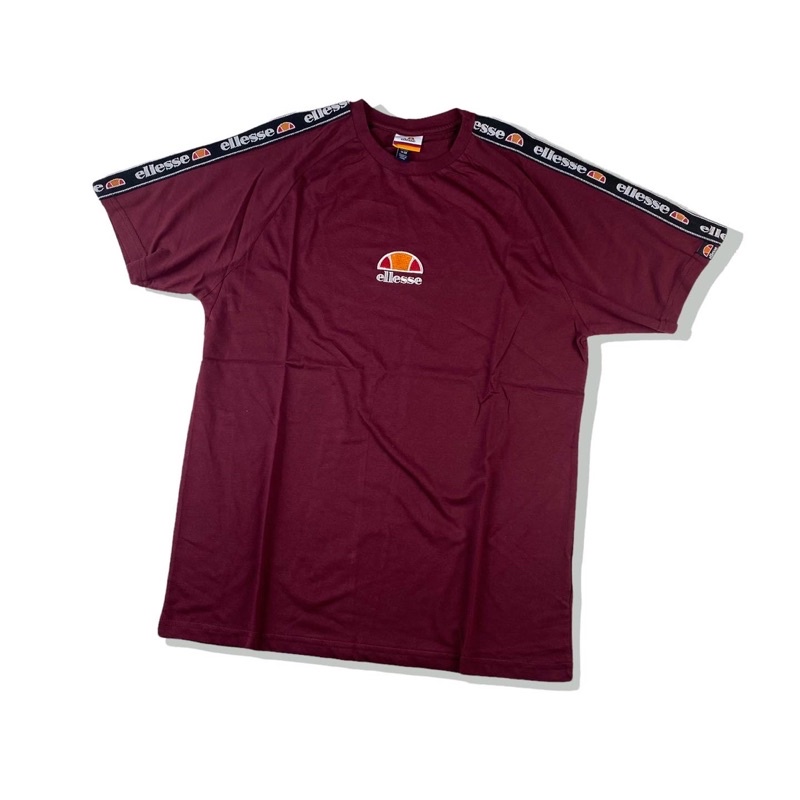 TS / KAOS / TSHIRT ELLESSE FERZIO MAROON TAPED ORIGINAL