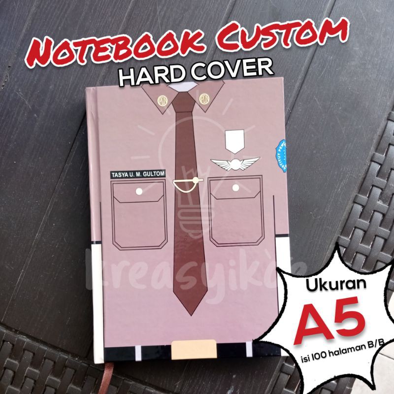 

Notebook Custom Hard Cover A5