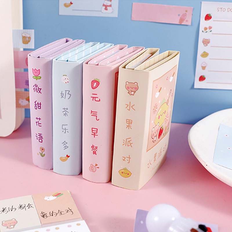 Maimao. 260 Lembar Sticky Note / Memo Pad Lipat Motif Kartun Lucu