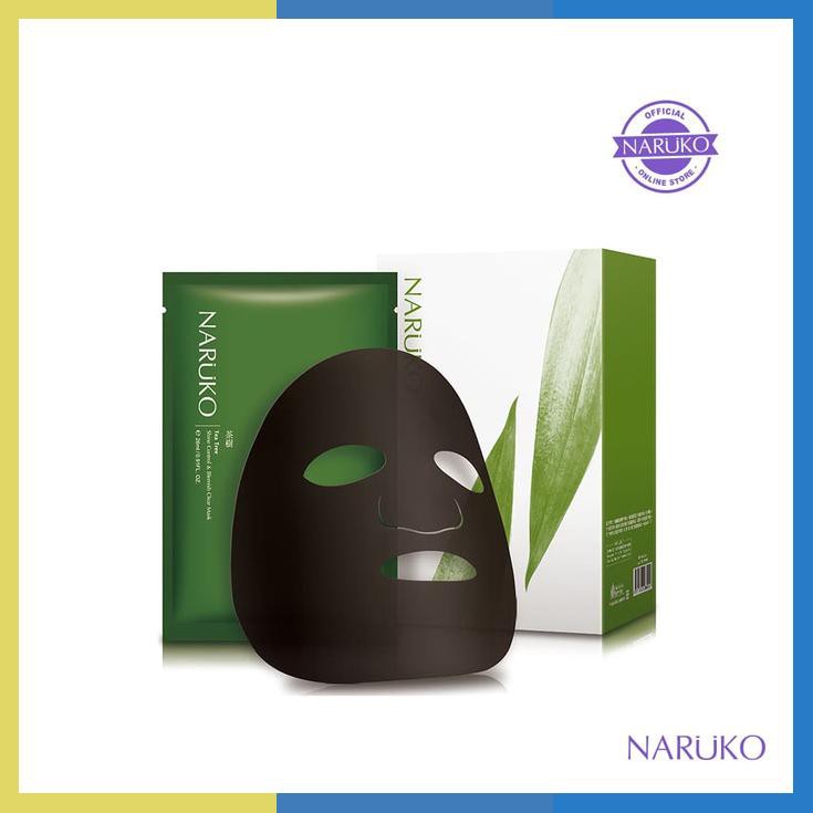 Naruko Tea Tree Shine & Control Blemish Clear Mask 1 Box