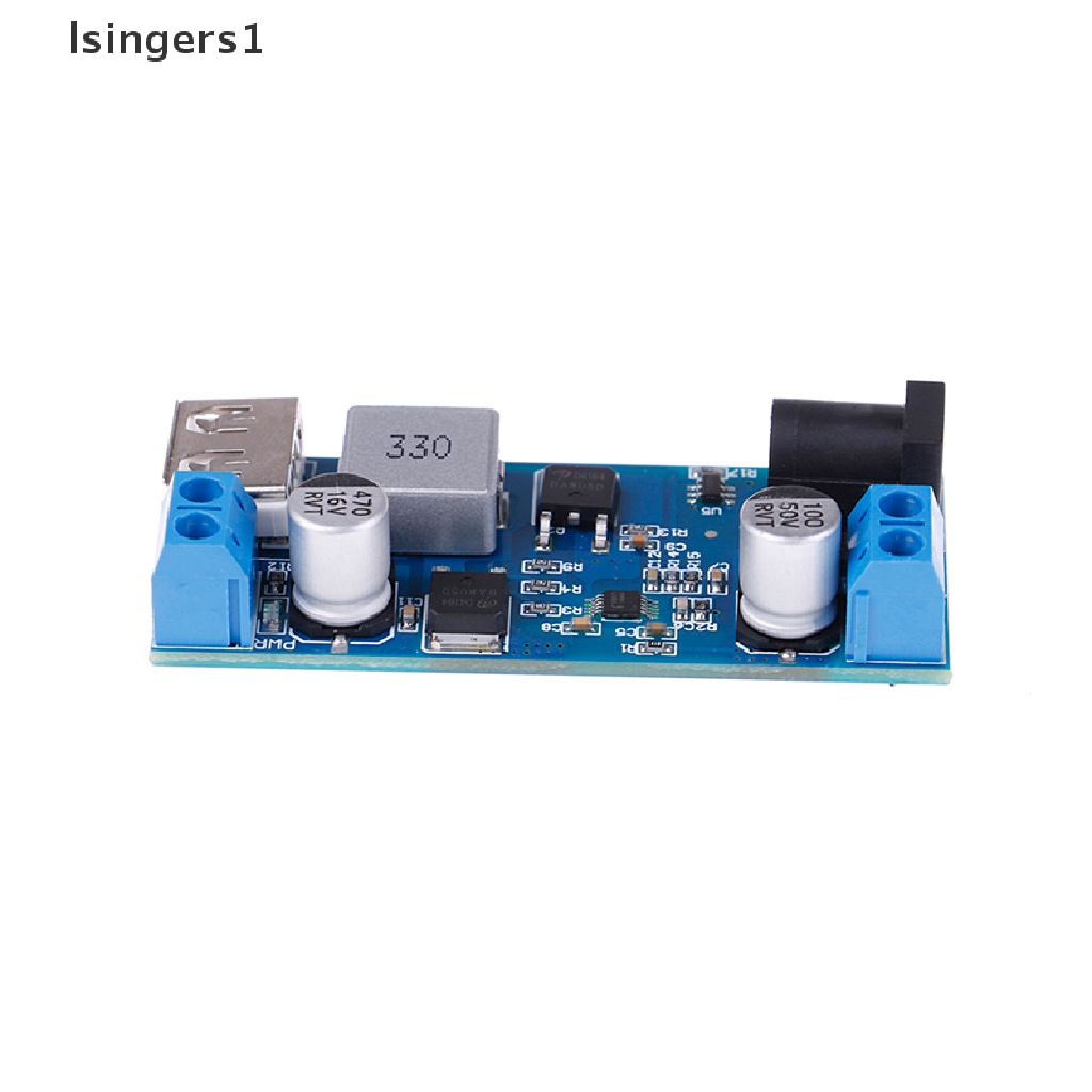 (lsingers1) Konverter powermodule step down DC-DC 24V / 12V Ke 5V 5A