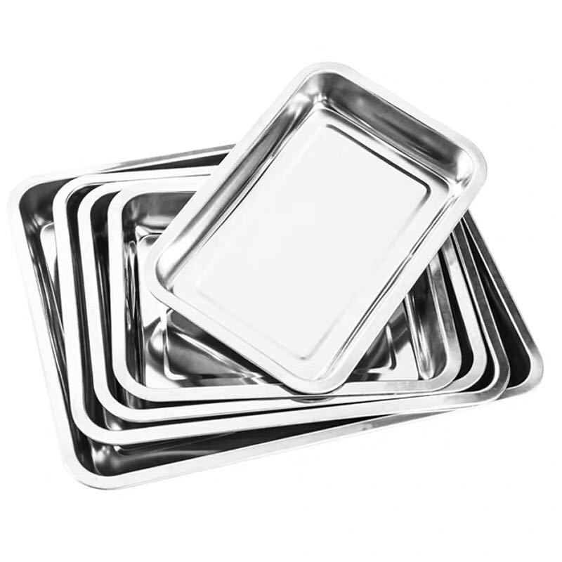 3PCS Baki Stenless Nampan Stainless Steel ( Baking Tray )