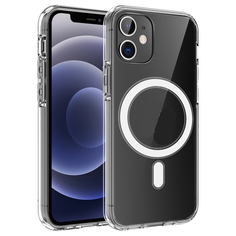 Case Silikon Transparan Dengan Ring Magnetik Untuk Iphone 11 12 13 14 Pro Max Plus X Xs Max Xr 12 13 Mini