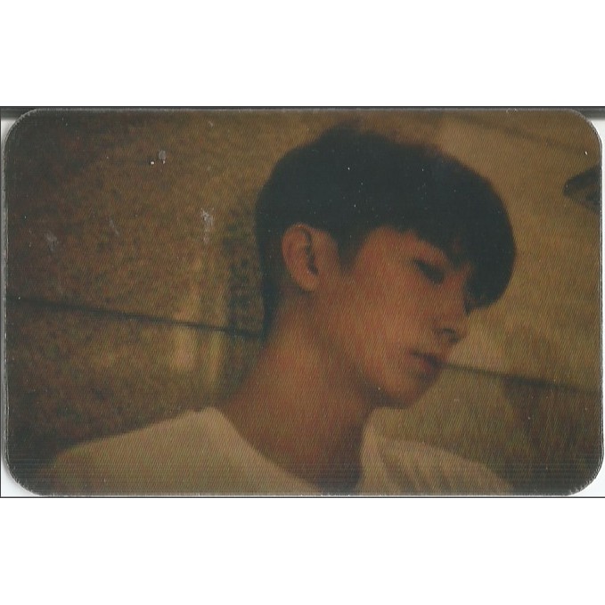 JANG WOOYOUNG From 2PM Bye lenticular photocard
