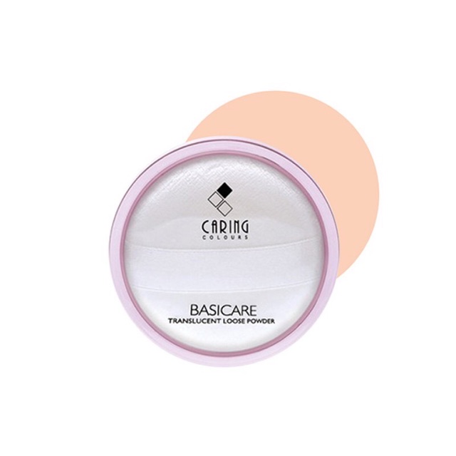 LOOSE POWDER CARING COLOURS BASIC TRANSPARANT