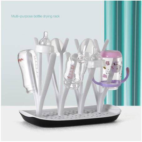 VnM022 | Rak Pengering Botol Susu Bayi Minimalis Multifungsi / GEOMAG Drying Rack Higienis