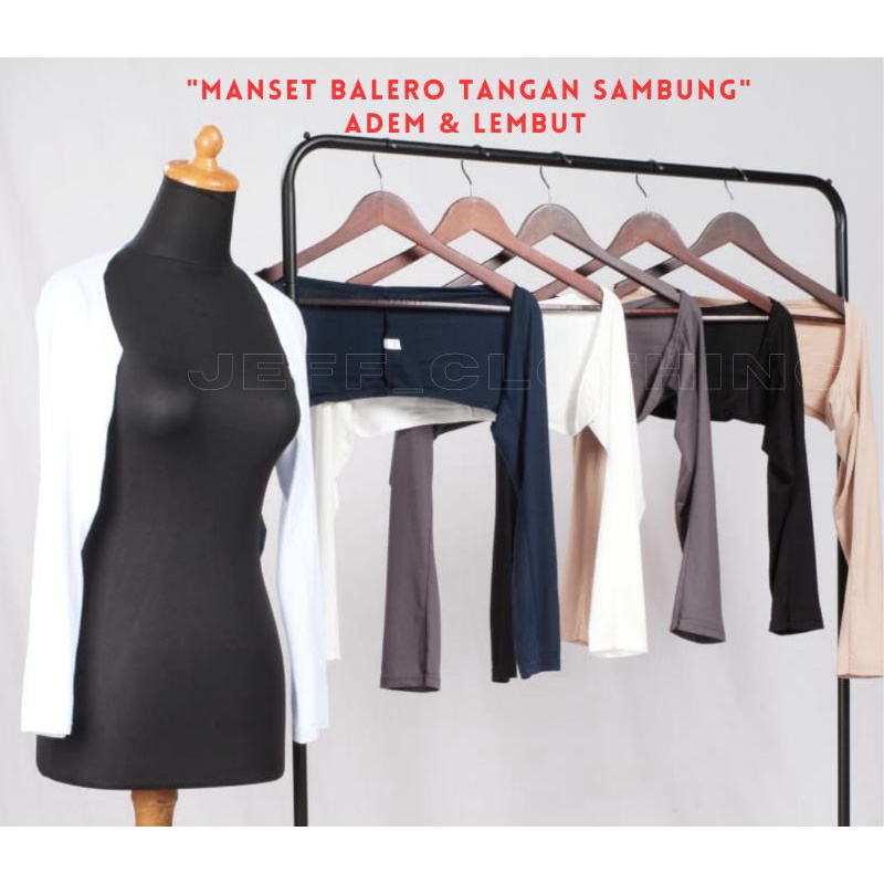 Manset Kaos Balero Tangan sambung Wanita Premium | Kaos Manset Balero | Balero Tangan Sambung | Manset