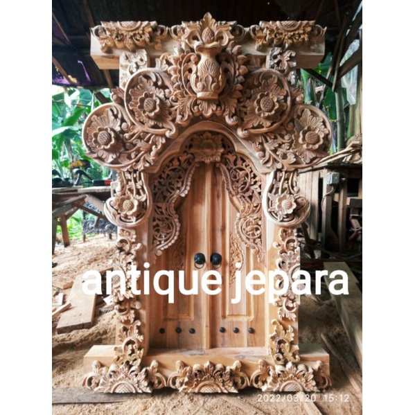 jendela ukir style /motif bali