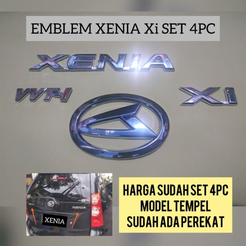 Emblem xenia Xi set 4pc