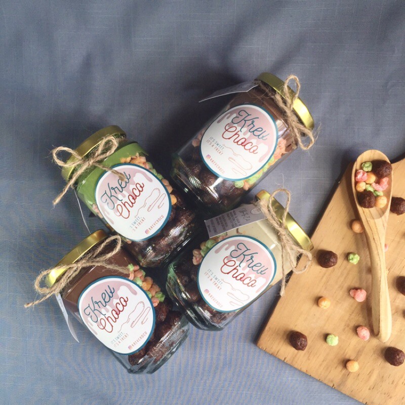 

krevChoco Cereal in Jar