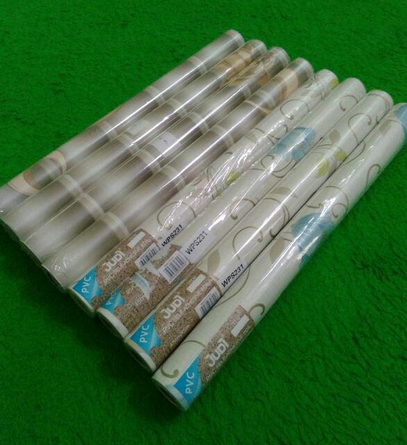 Meth Wps581 Linen Green Soft Polos Hijau Muda Wallpaper Sticker Wal Paper Dinding Stiker Dinding