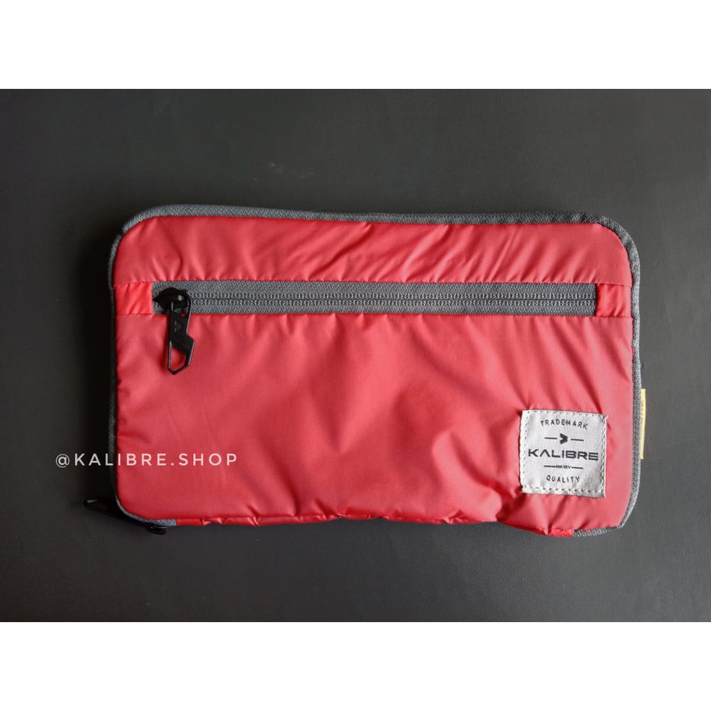 Foldable bag/Tas lipat travel kalibre merah