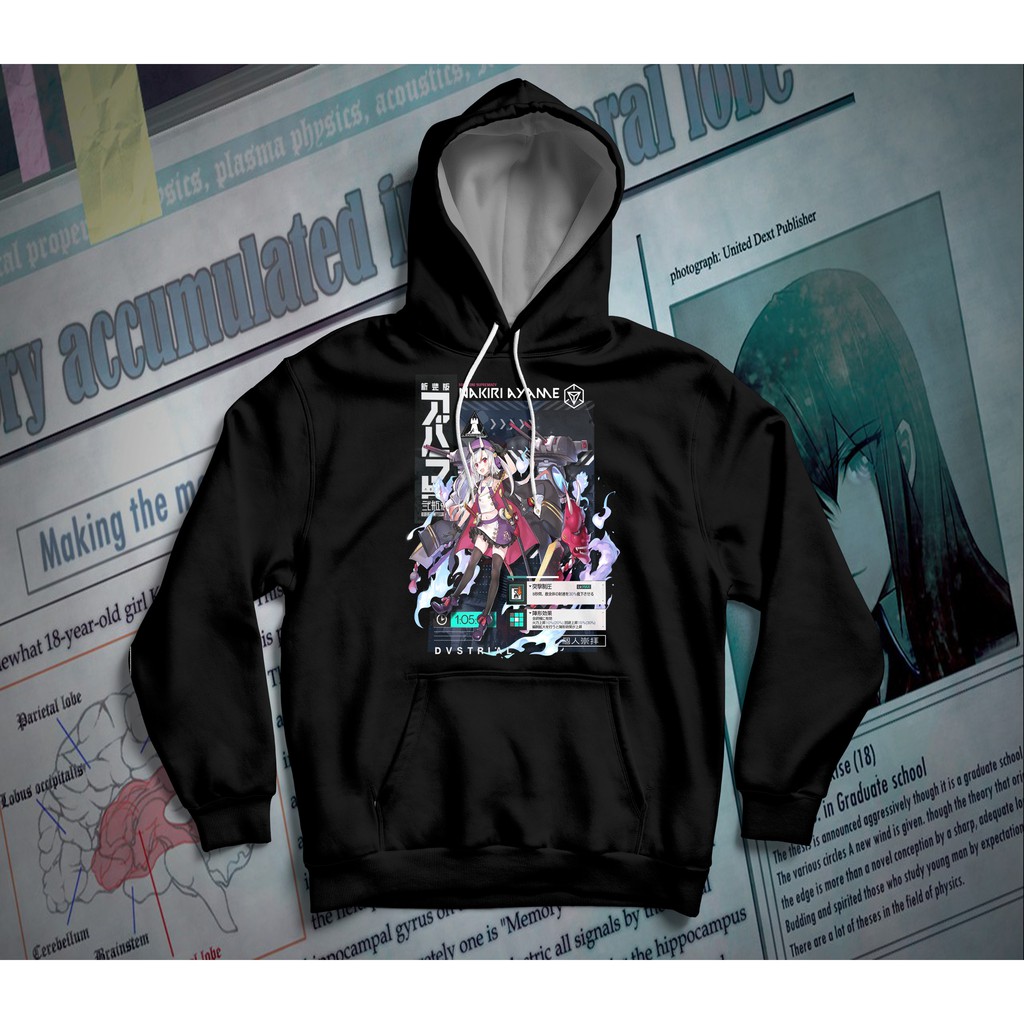 Hoodie Hololive Nakiri Ayame - Hololive JP / Japan /// Nimelite.co