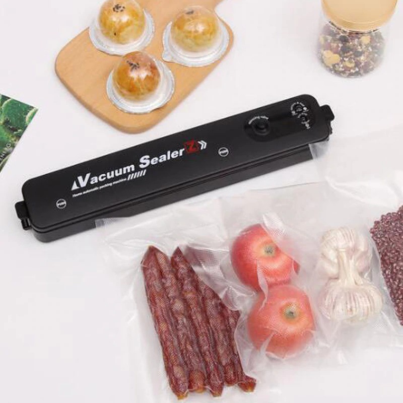 [Hot Sale]Vacuum Sealer Mesin Vacuum vacum pembungkus makanan Frozen food kering dan basah FOOD grade in stock