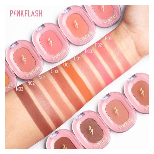 PINKFLASH Blush On Soft Powder Naturally Pigmented #OhMyHoney