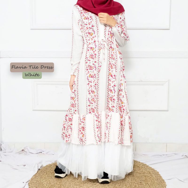 Flavia Tile Dress [Mininos]