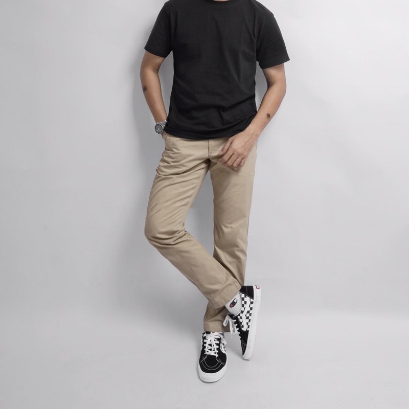UNIQLO VINTAGE LONG CHINOS STRAIGHT (MIX)-3