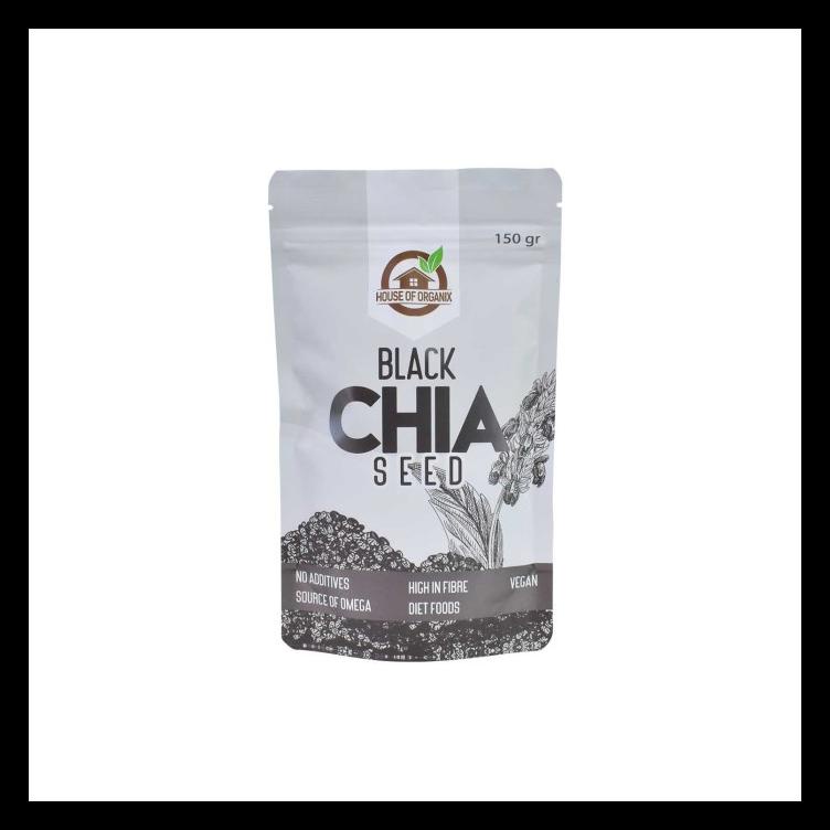 

ORGANIC BLACK CHIA SEEDS 150 GR BERKUALITAS