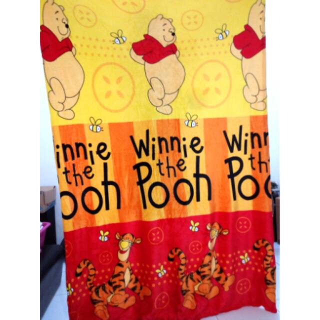 SELIMUT BULU MURAH - MOTIF KARAKTER ANAK - 150 X 200 - FREE TAS SELIMUT