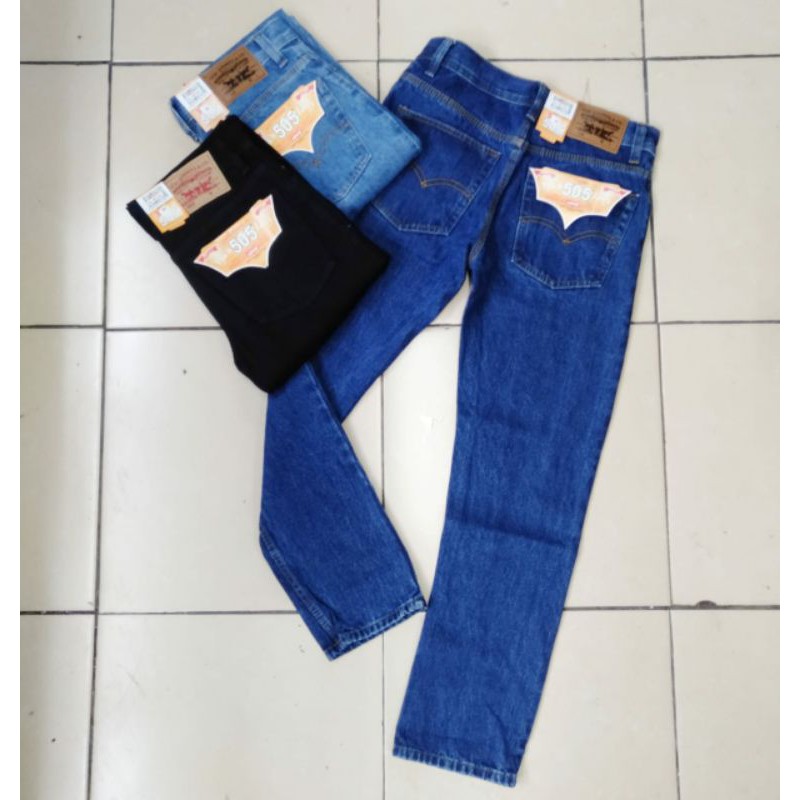 Celana Panjang Pria Celana Jeans Panjang Pria Celana Jeans Standar Reguler Pria  Celana Panjang Jeans Pria Basic