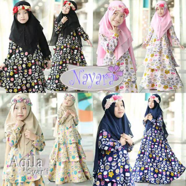 Aqila set kids syar'i by Nayara