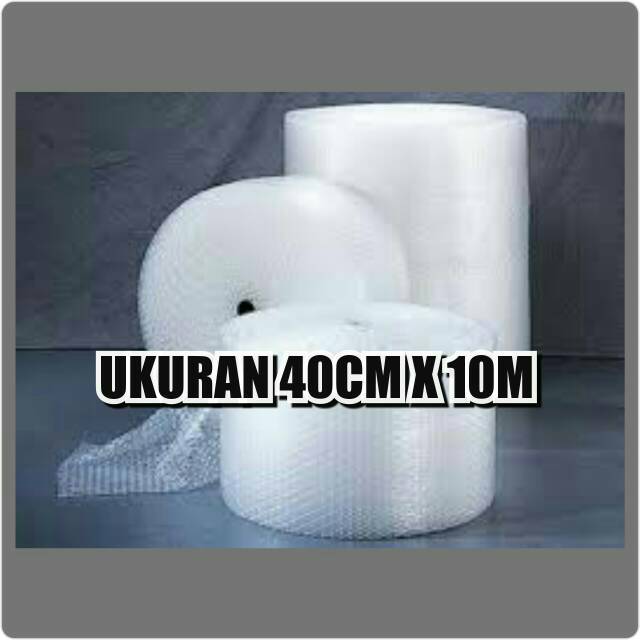 

Bubblewrap / Bubble Wrap / Bubble Wrapping Eceran 40CM X 10M