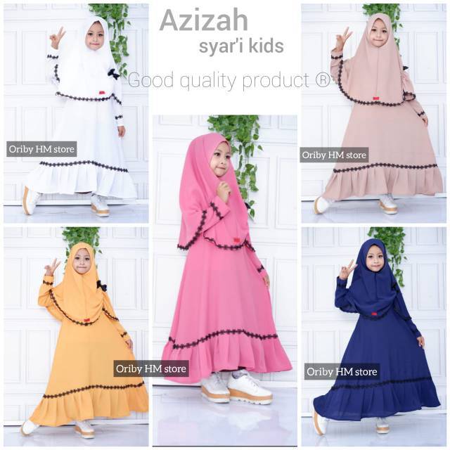 Gamis Azizah Syar'i Kids