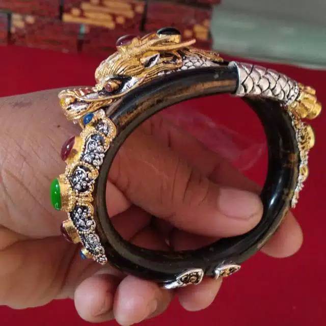 AKAR BAHAR , GELANG ULI ALPAKA NAGA DEWASA