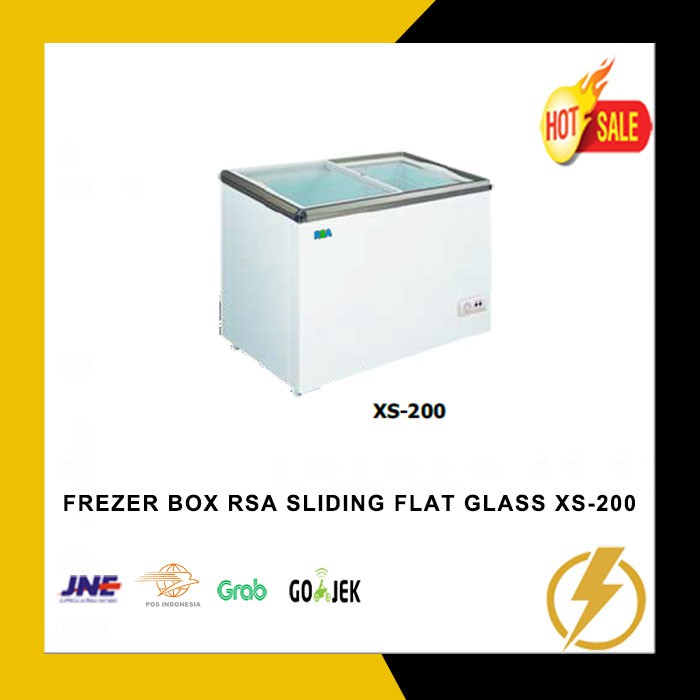 FREEZER BOX KACA RSA 171 LITER - XS 200