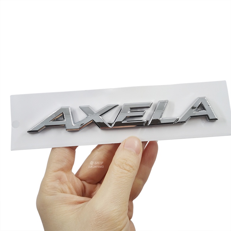 1pc Stiker Emblem Tulisan ALEXA Bahan ABS Untuk Dekorasi Mobil MAZDA 3 AXELA